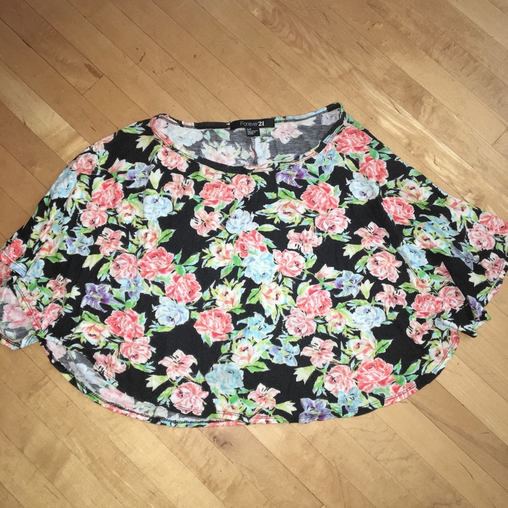 Loose Floral Top